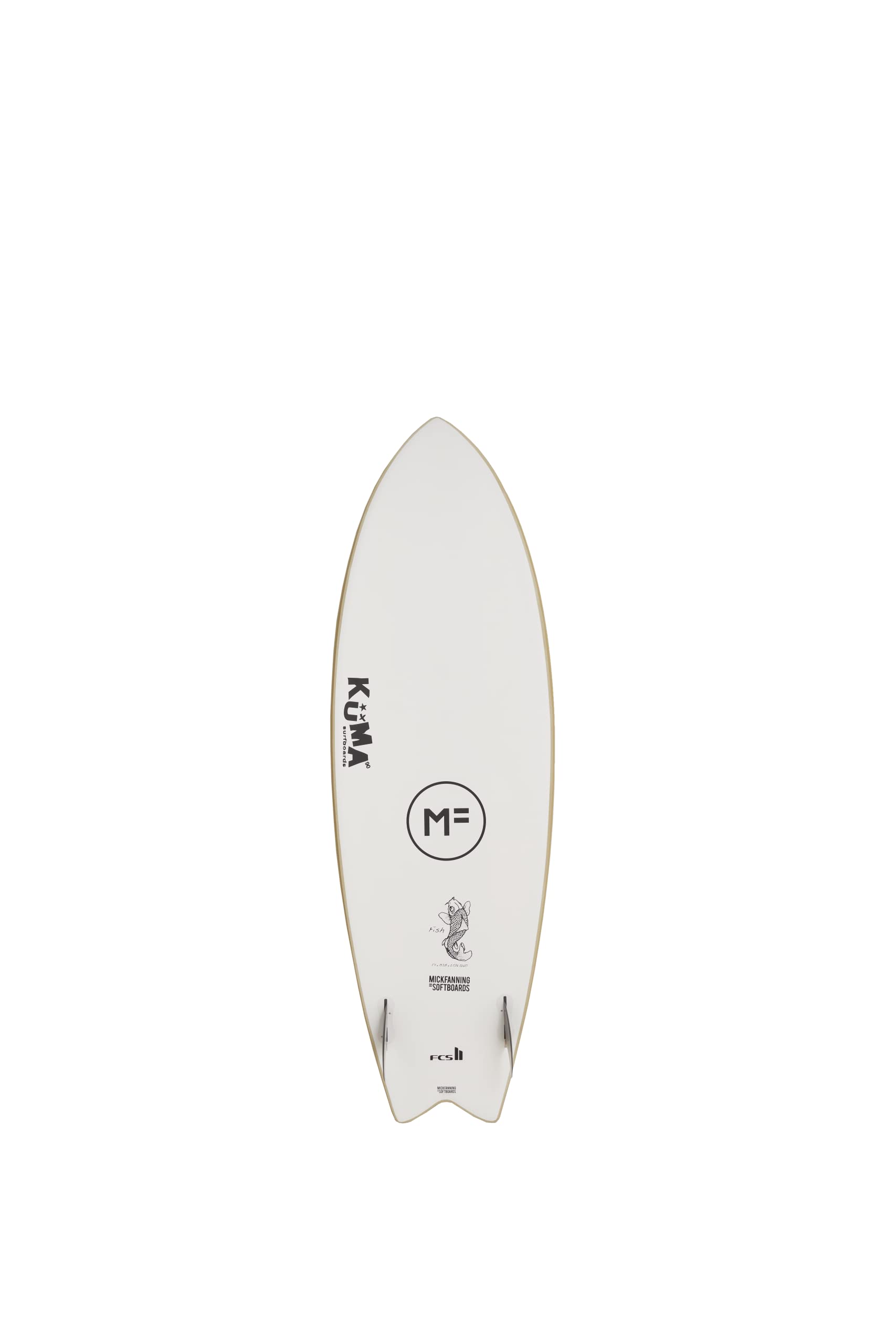 Amazon | ミックファニング ソフトボード サーフボード KUMA FISH 5'6