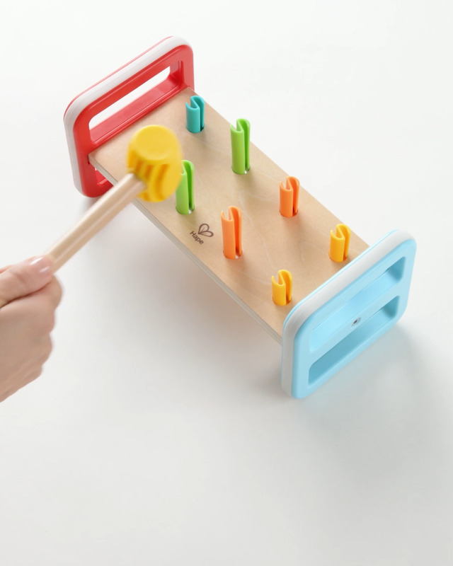 Amazon | Hape(ハペ) とんかちトントン E0506 | 英語・外国語 | おもちゃ