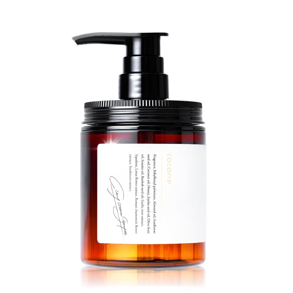 Amazon | cocone ココネ クレイクリームシャンプー 極上のうるツヤ髪へ