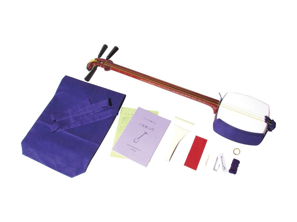 Amazon | 初心者向け 東さわり付き 津軽三味線 ST2 8点セット 日本和