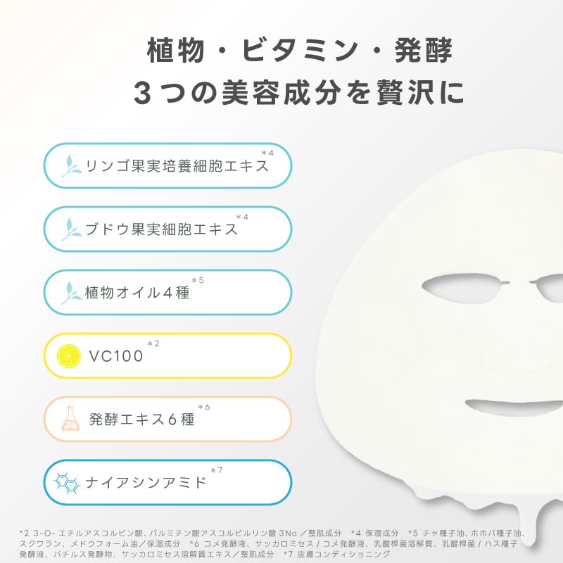 Amazon.co.jp: CUPIプレミアム モイスチャーホワイトマスク シート