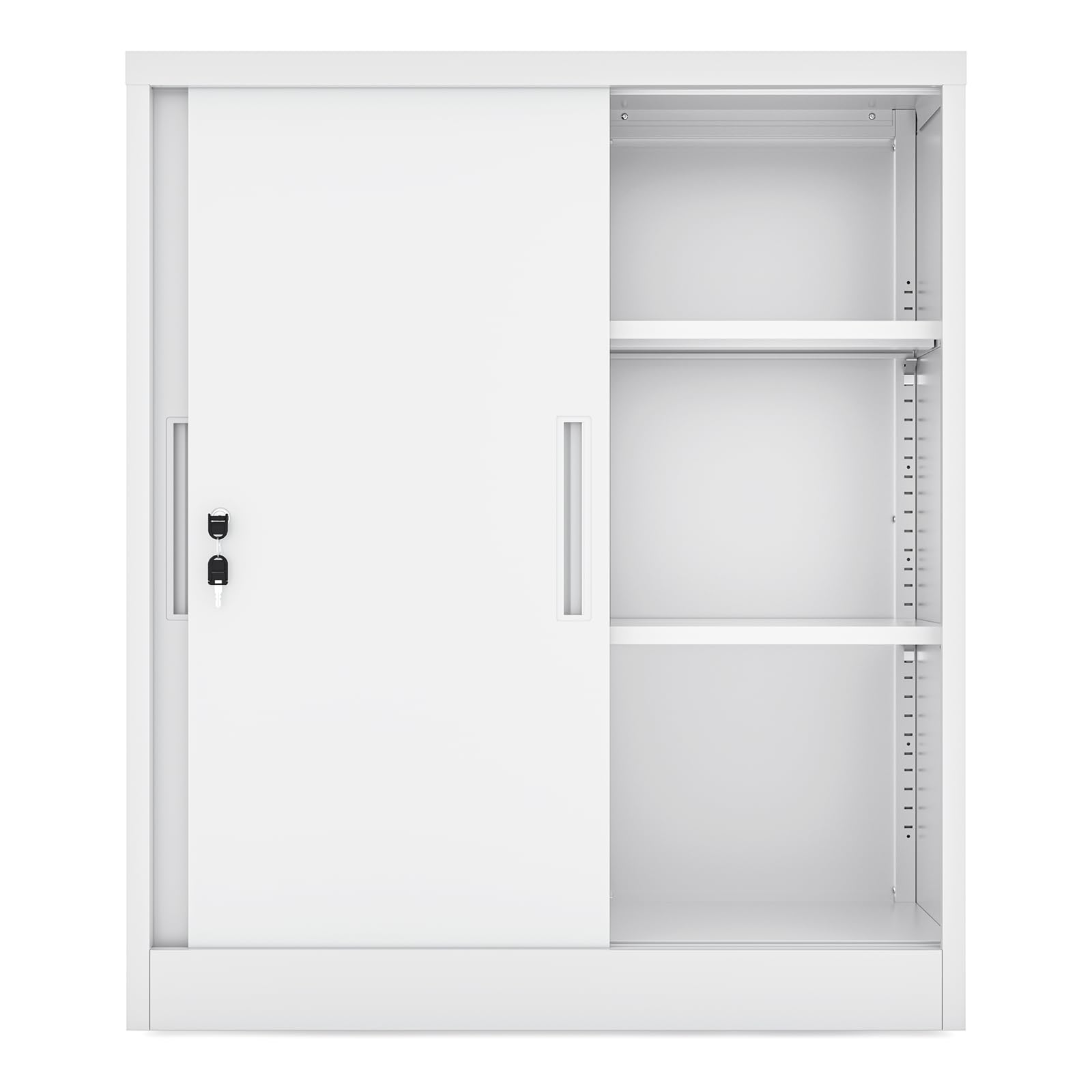 Amazon.co.jp: DEWEL ロッカー スチール書庫 幅900×奥行400×高さ1050mm