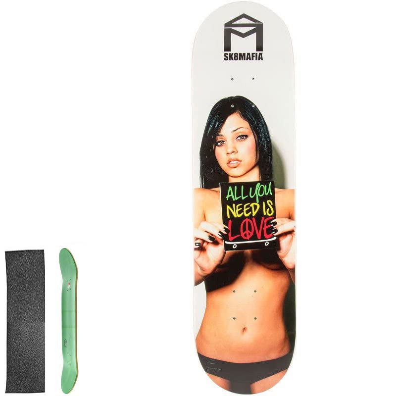 Amazon | スケートマフィア SK8MAFIA スケボー デッキ SKATEMAFIA
