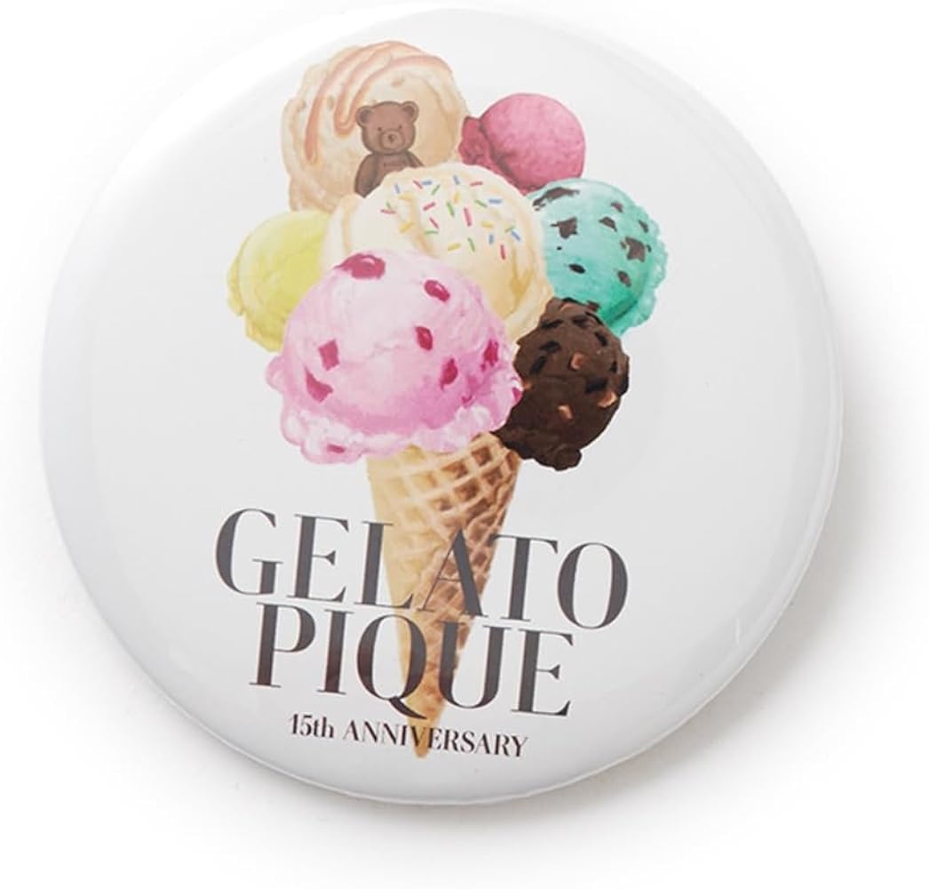 Amazon.co.jp: [ジェラート ピケ] 15th 缶ミラー レディース OWHT F