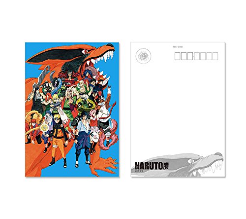 Amazon | ナルト NARUTO ポストカード 忍界セット NARUTO展 | ポスト