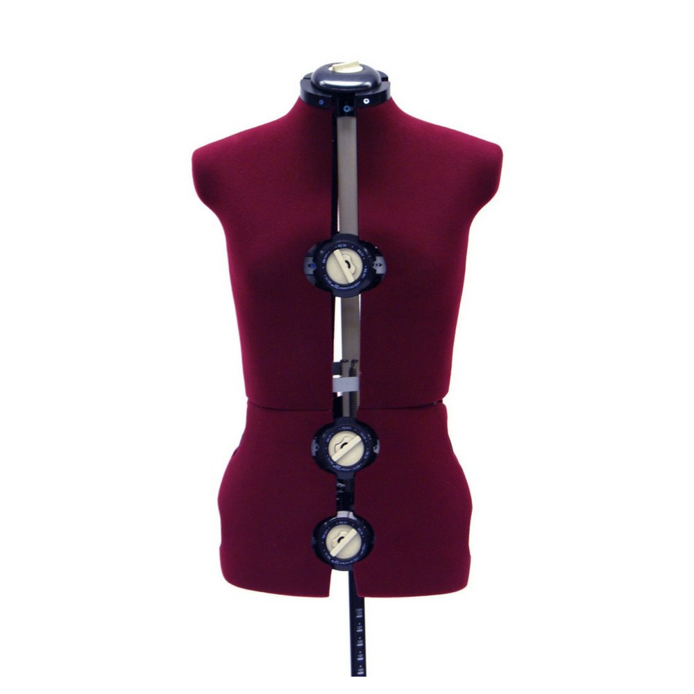 Amazon.co.jp: 成人女性ドレスフォームマネキン 12ダイヤル 調節可能な