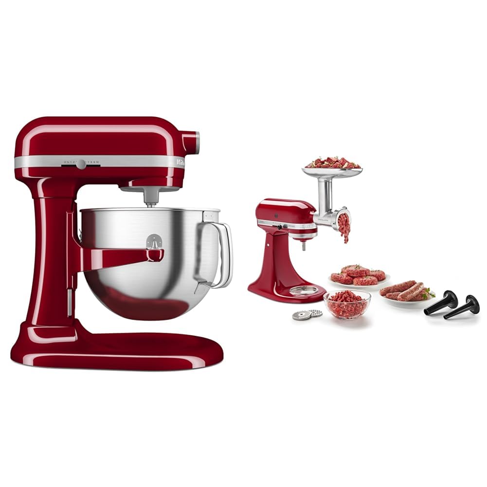 Amazon.com: KitchenAid® 7 Quart Bowl-Lift Stand Mixer, Empire Red