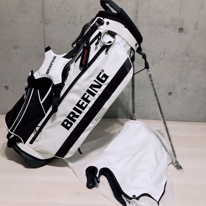 土日限定‼️ BRIEFING ホワイト キャディバッグ 土日限定‼️ BRIEFING