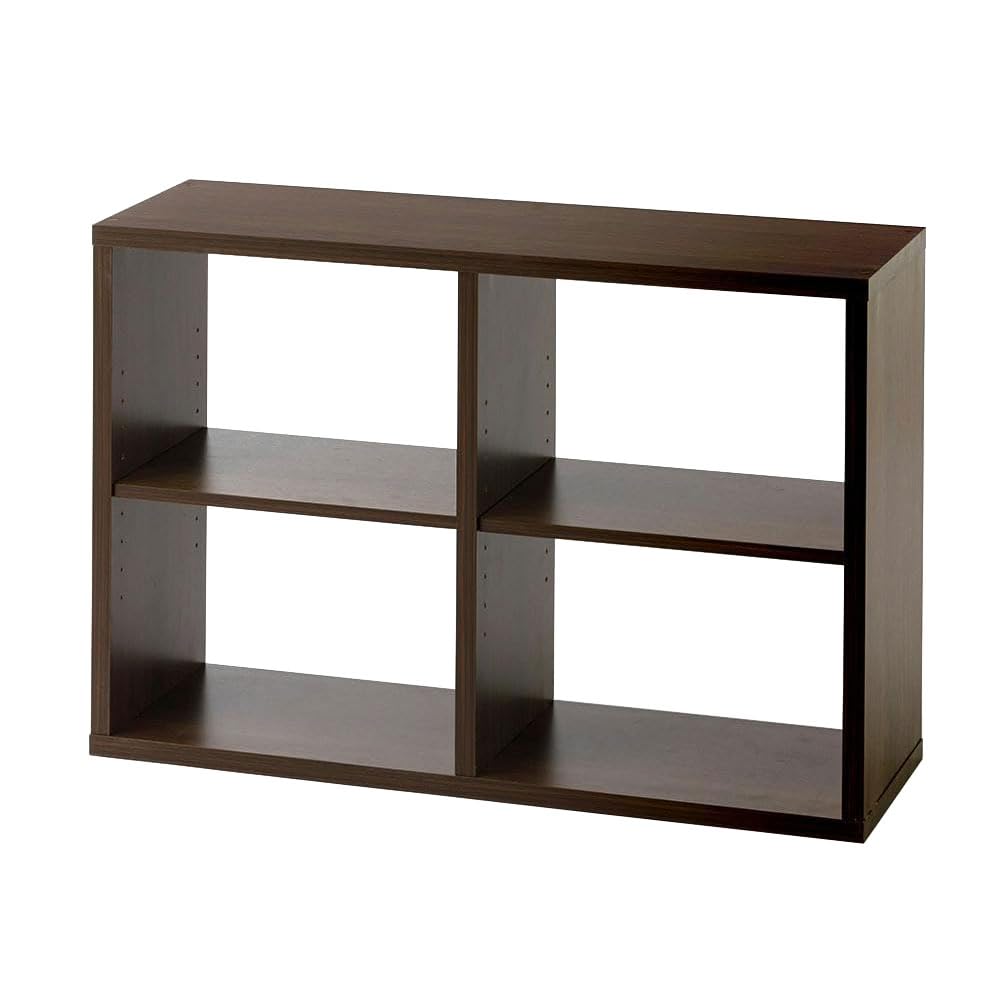 Amazon｜カインズ(CAINZ) 縦横使用できるオープンラック ブラウン S57