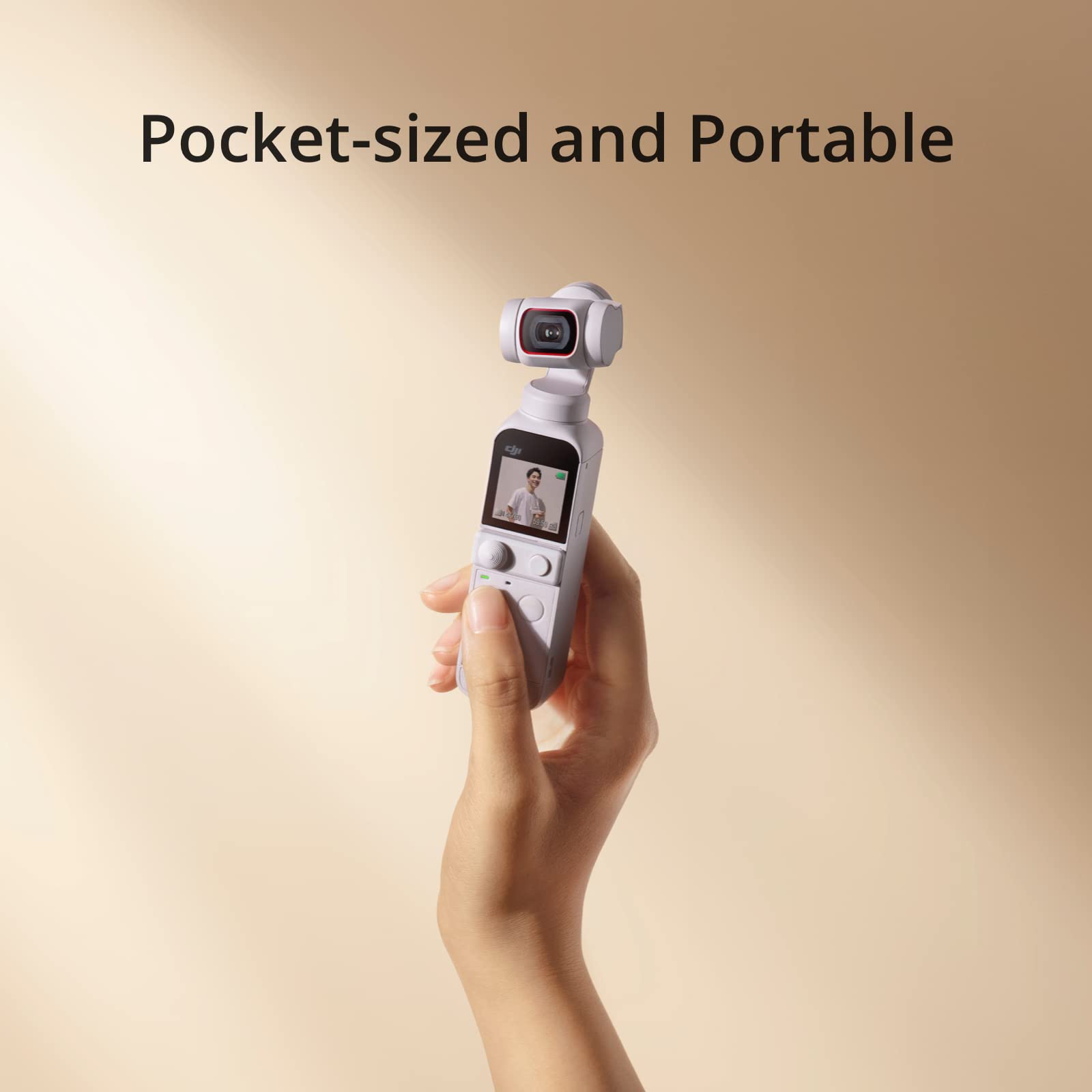 Amazon.com: DJI Pocket 2 Exclusive Combo (Sunset White) - Pocket