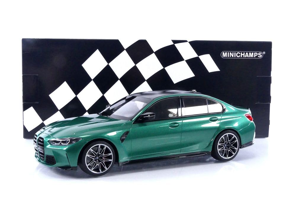 Amazon.com: Minichamps 1:18 BMW M3-2020 - Green : Arts, Crafts