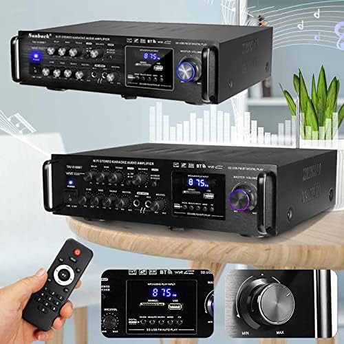 Amazon.co.jp: HiFiパワーホームアンプ Bluetoothオーディオサウンド