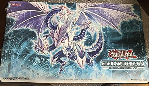 遊戯王 氷結界の龍トリシューラ プレイマット 北米版 遊戯王 氷結界の
