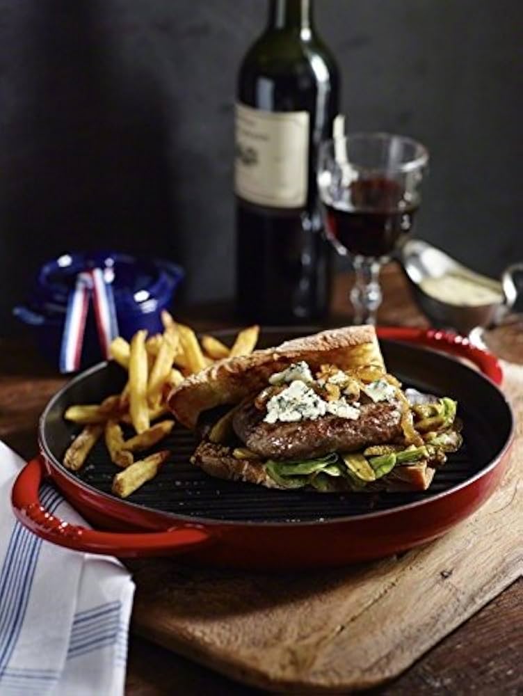 Amazon｜staub ストウブ 「 ピュアグリル ラウンド グレー 22cm