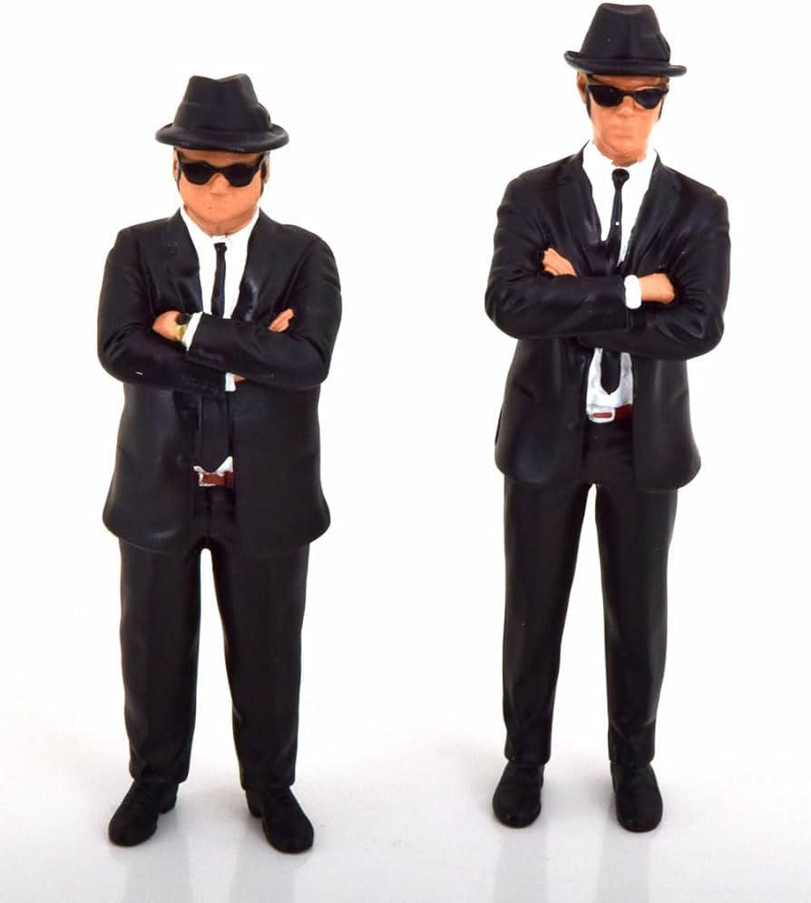 Amazon | KK-Scale 1/18 ブルース・ブラザーズ ジェイク/エルウッド