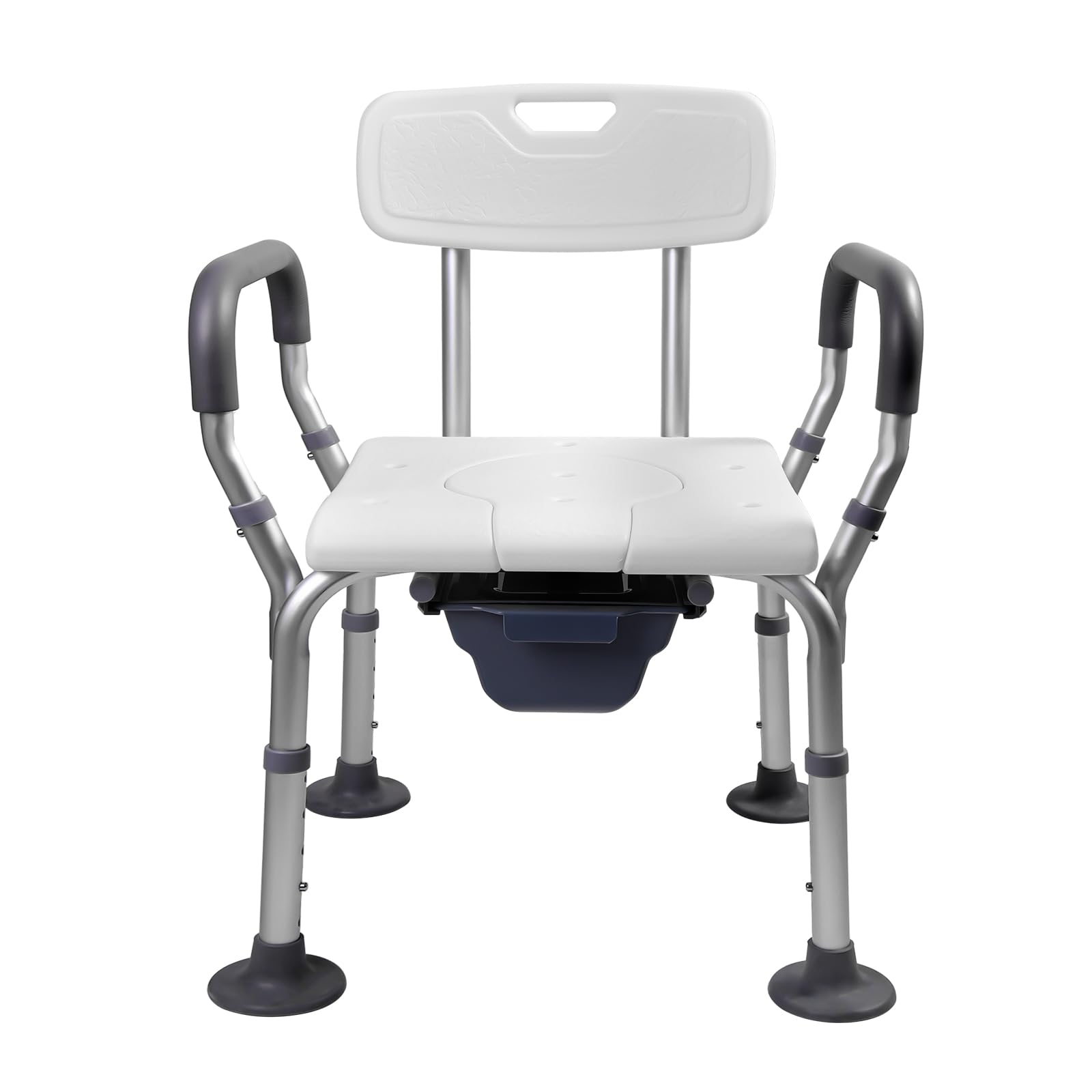 Amazon | lefeke ポータブルトイレ 介護用 簡易トイレ 折り畳み 便器