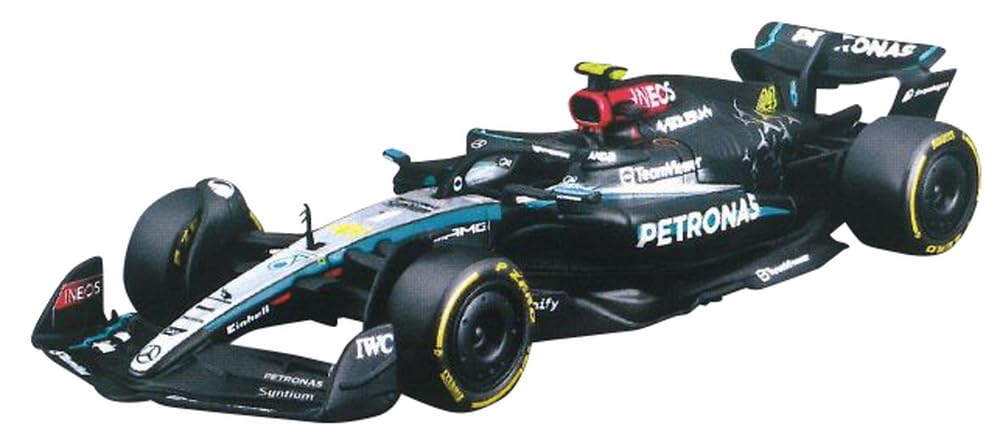 Amazon | Bburago 1/43 メルセデス-AMG ペトロナス F1チーム W15 (2024