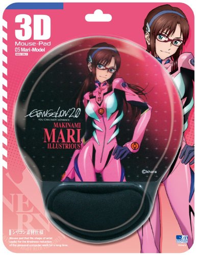 Amazon.co.jp: ヱヴァンゲリヲン新劇場版 3Dマウスパッド マリ : ホビー