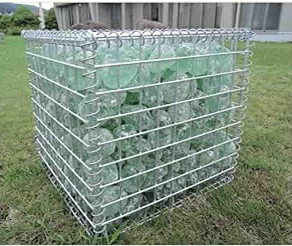 Amazon | 蛇篭 ガビオン ガビオーネ （W450xD450xH450㎜）砂利 砕石