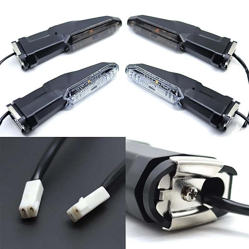 Amazon.co.jp: オートバイ LED ウィンカーインジケーターライト 用