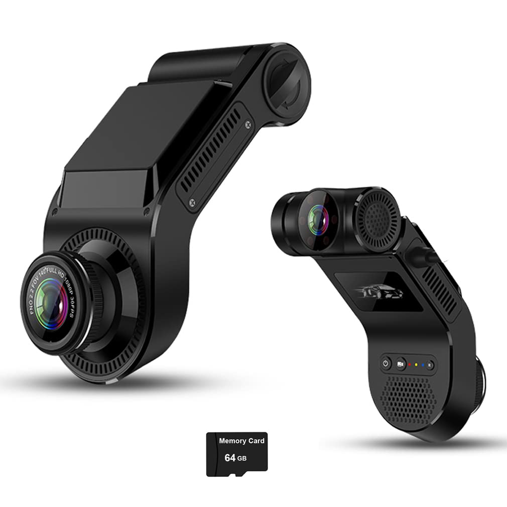 Amazon.co.jp: 4 G WiFiデュアルドライブレコーダー車の前と車内の