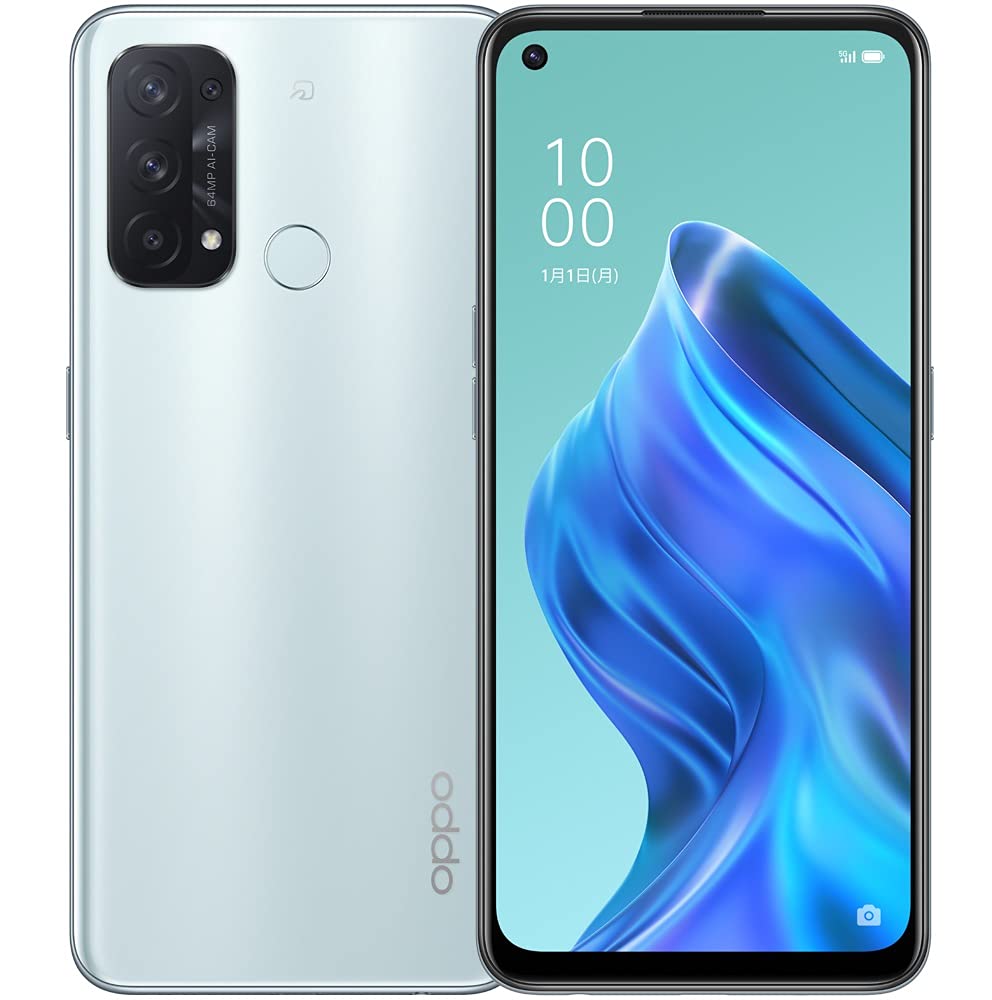 Amazon | OPPO Reno5A アイスブルー CPH2199 docomo/au/SoftBank