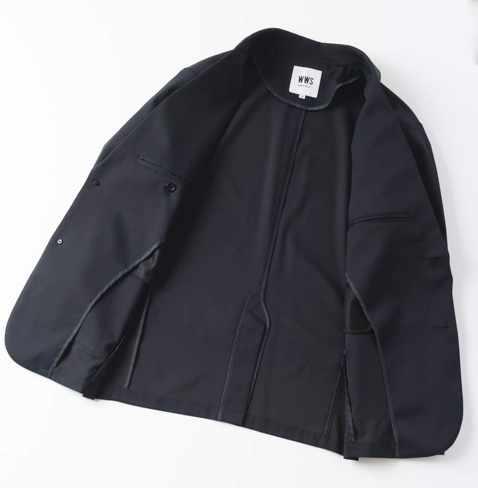 Amazon | [ワークウェアスーツ] テーラードライトジャケット・裏地なし