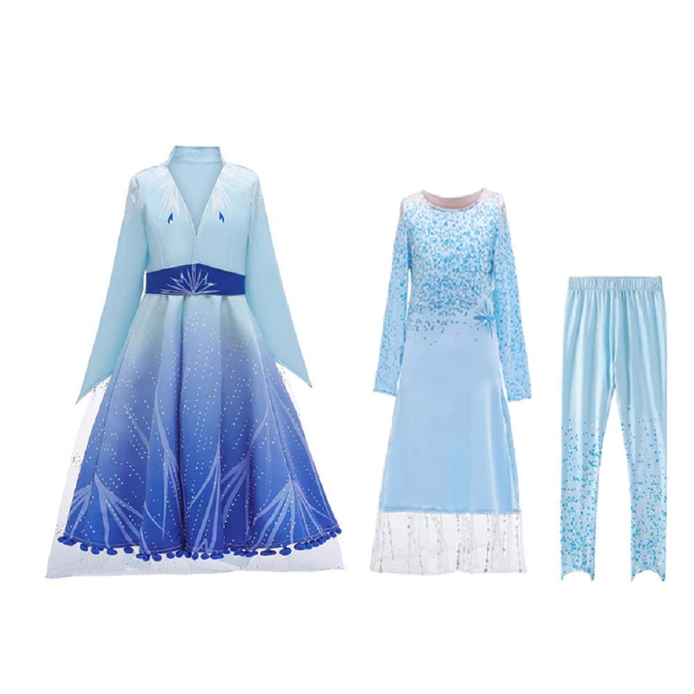 Amazon.co.jp: アナと雪の女王 プリンセス エルサ 子供 ドレス エルサ