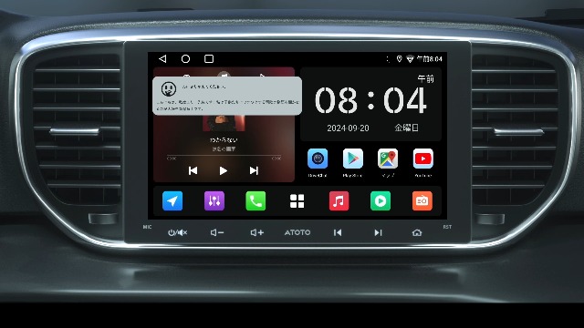 Amazon.co.jp: ATOTO A5L Androidナビ 2DIN 9インチディスプレイ