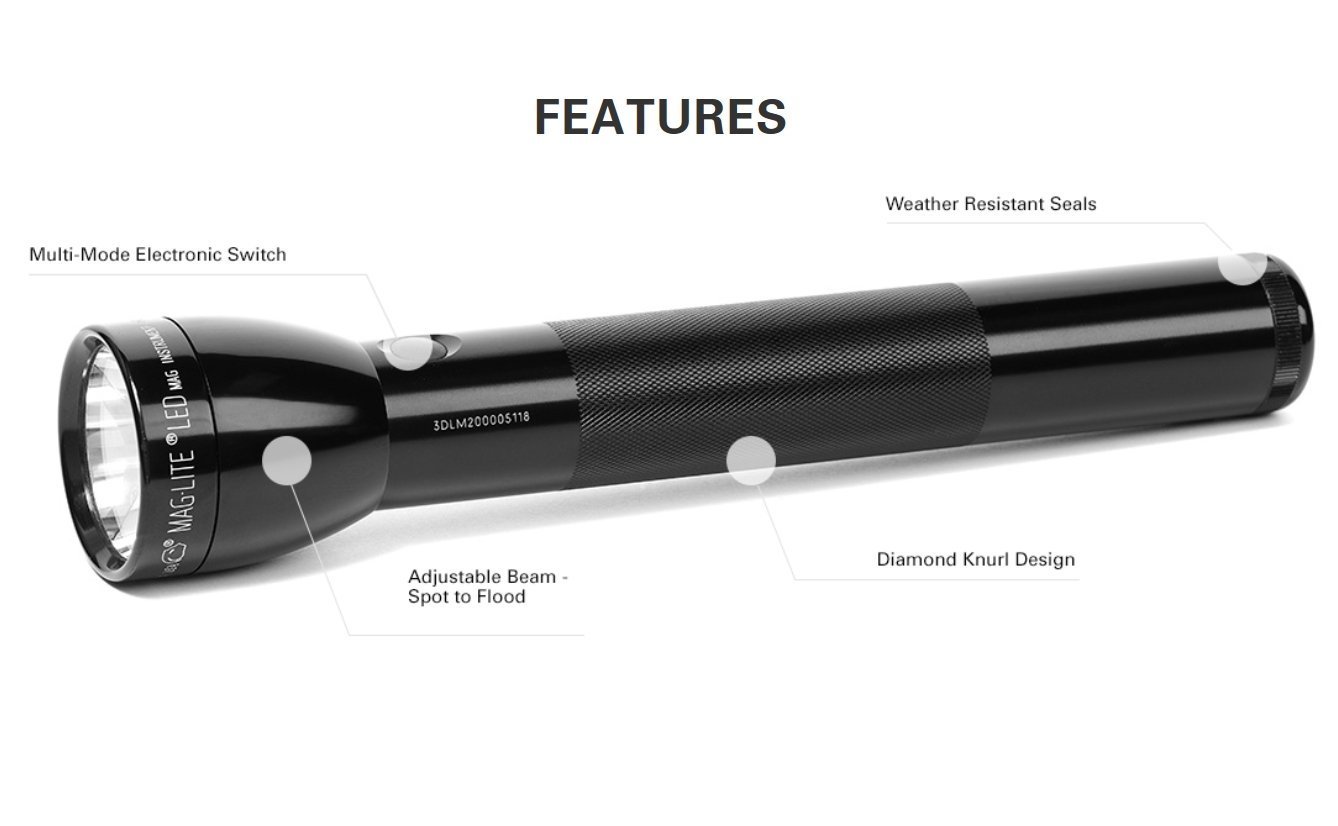 Amazon.co.jp: MAG-LITE(マグライト) 第三世代：3rd Generation 【本体