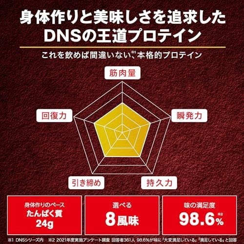 Amazon | DNS プロテイン ホエイ100 抹茶風味 315g 国内製造 水で