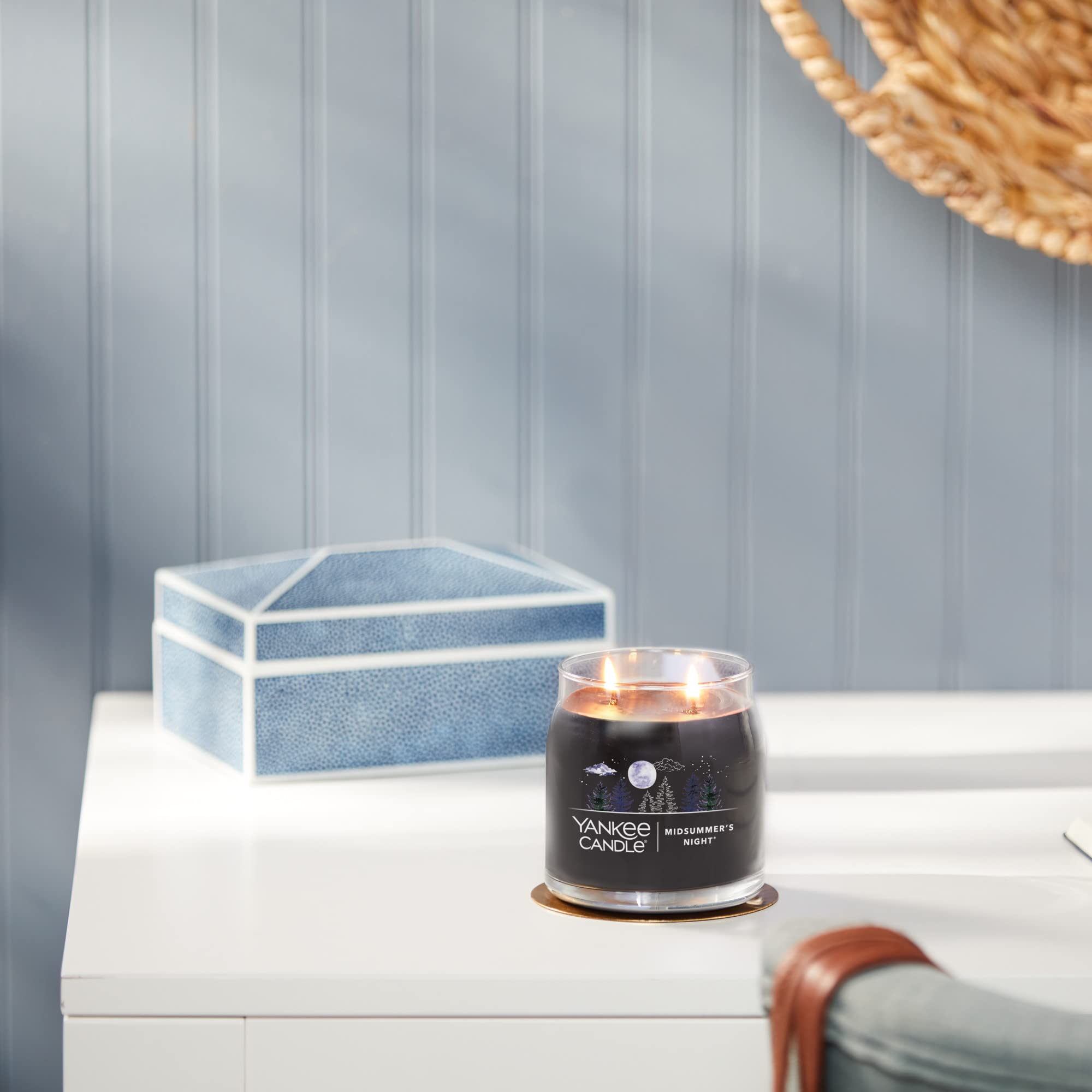 Amazon.co.jp: Yankee Candle MidSummer's Night Signature ミディアム