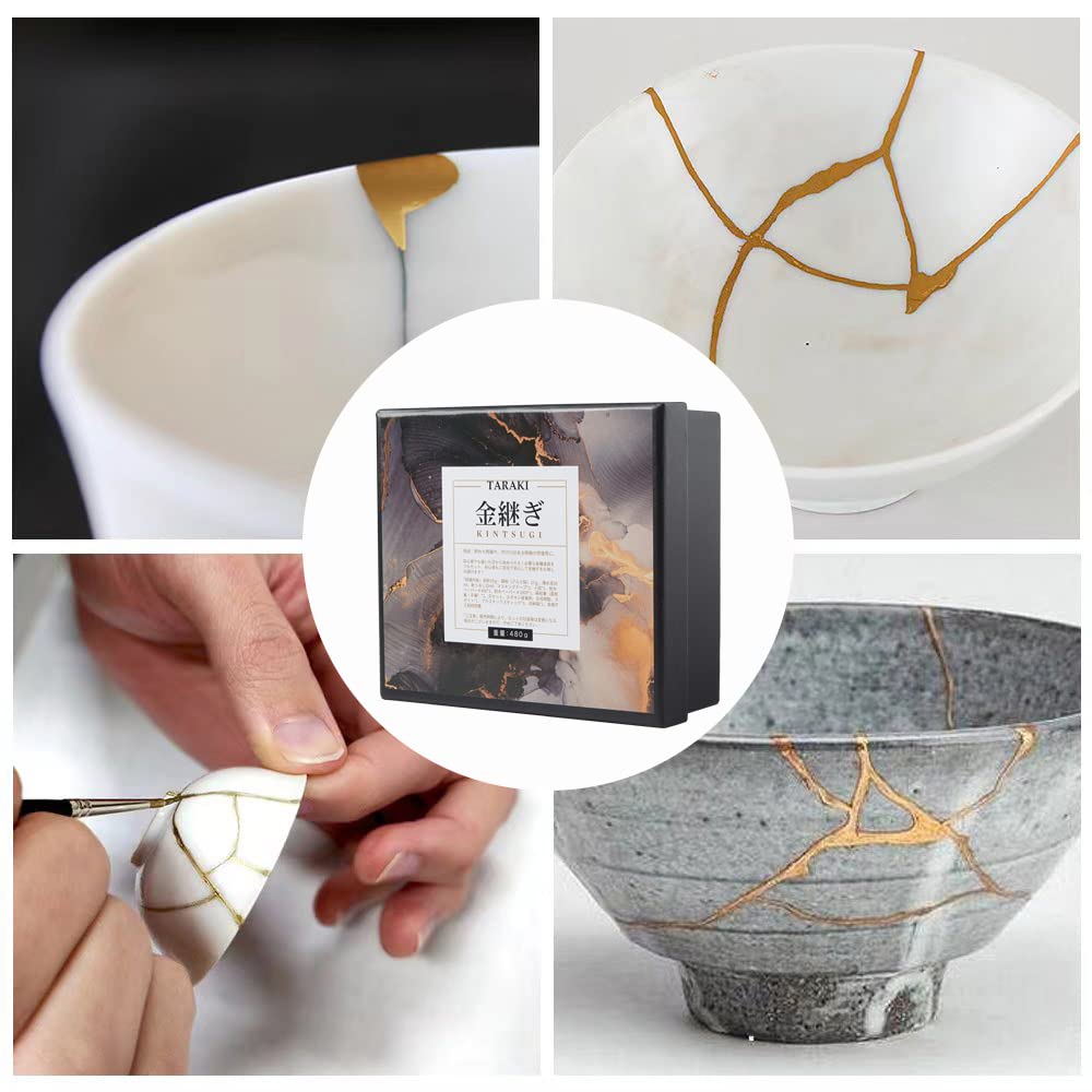 Amazon | 金継ぎセット 割れた陶器の修復 かなつぎセット 19点セット