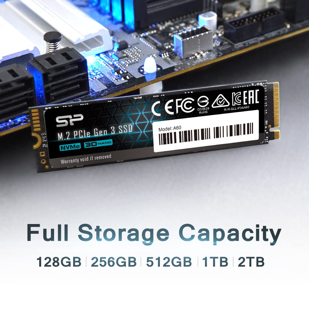 Amazon.com: Silicon Power 512GB NVMe M.2 PCIe Gen3x4 2280 SSD