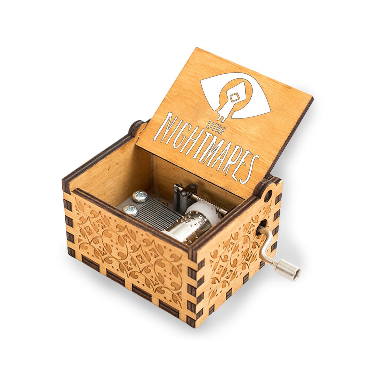 Amazon | リトルナイトメア オルゴール 音楽ボックス 木製