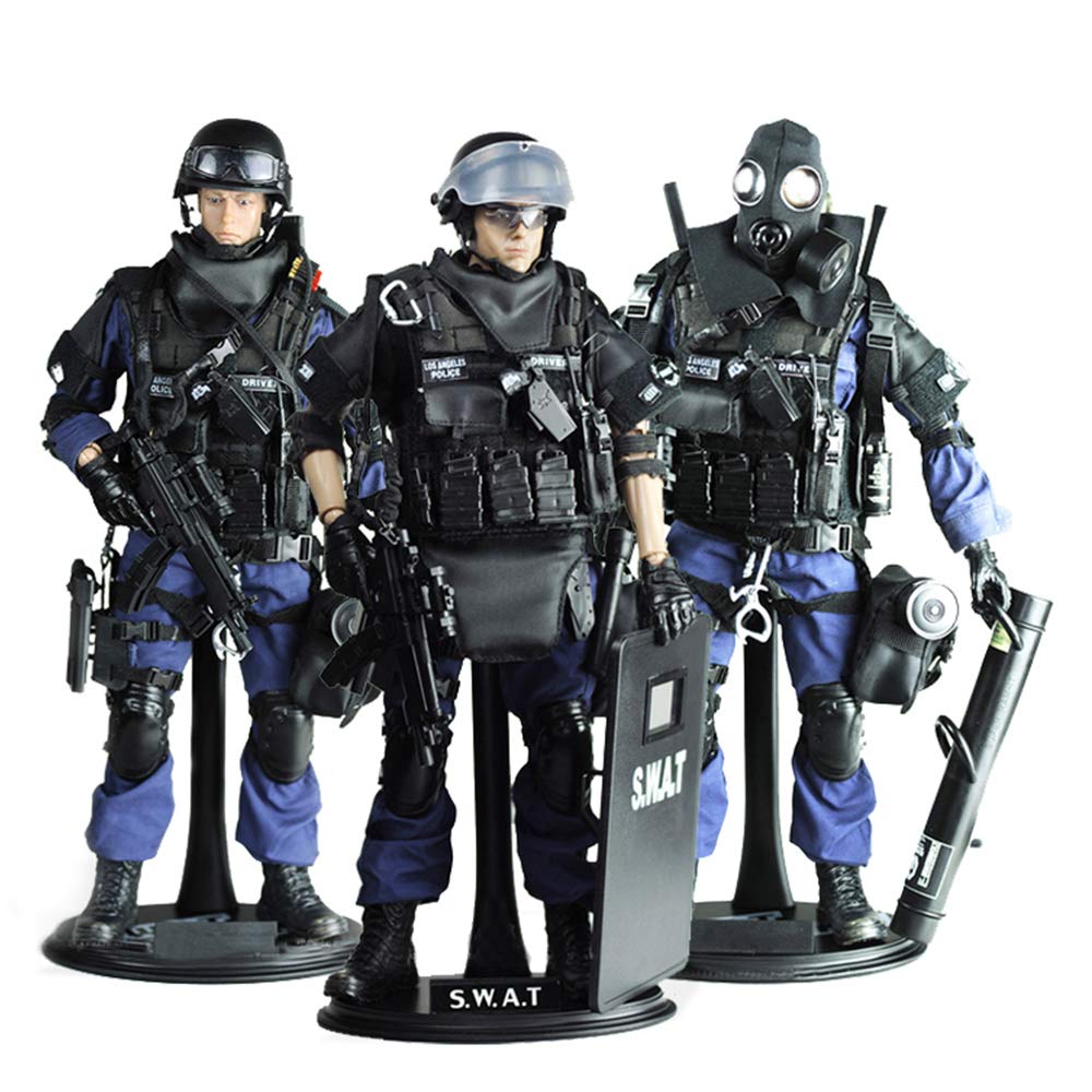 Amazon.co.jp: ViiKONDO 1/6スケール SWAT アクションフィギュア