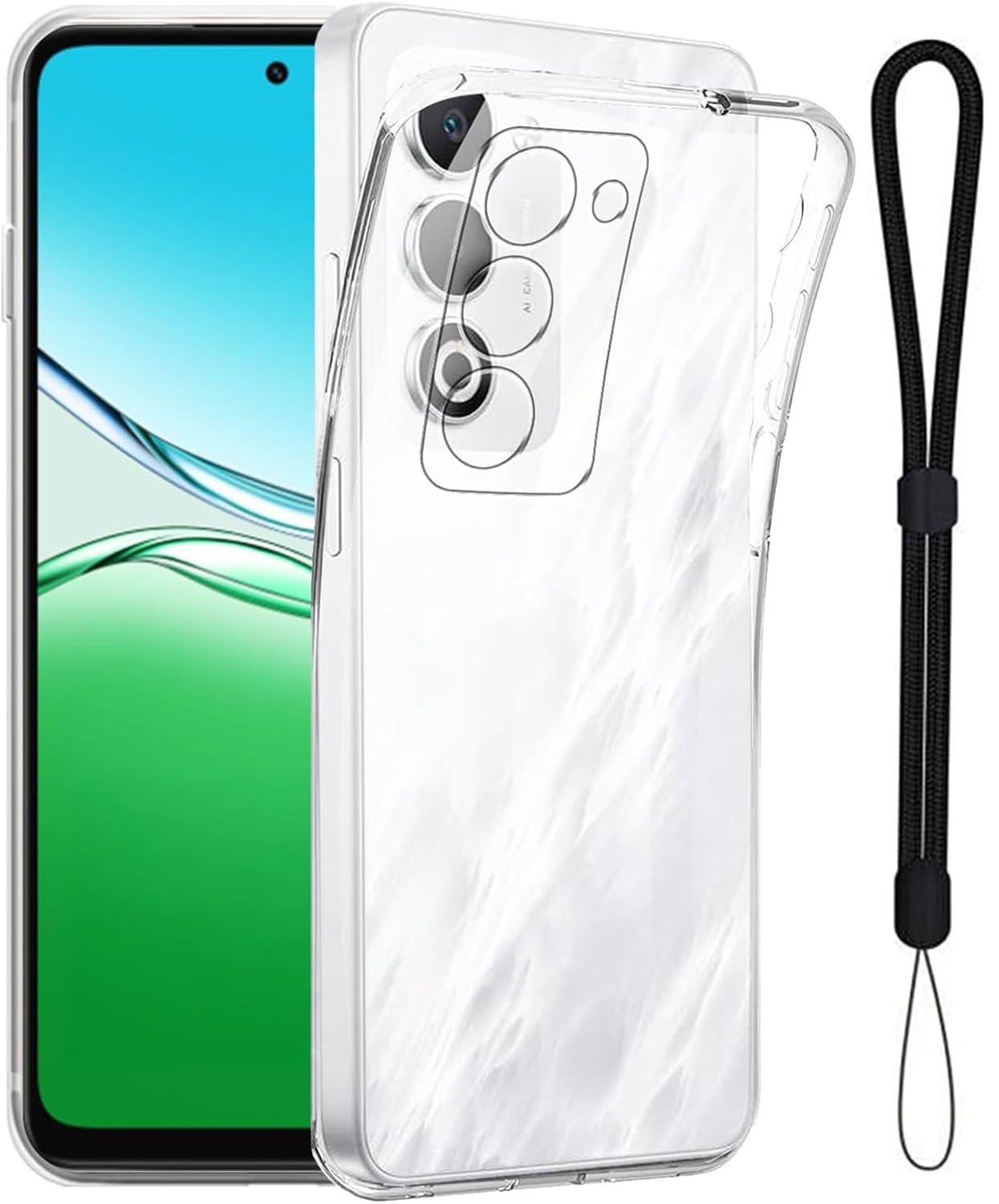 Amazon.co.jp: For OPPO A5 5G ケース 保護カバー クリア 【ZENGZOUZ