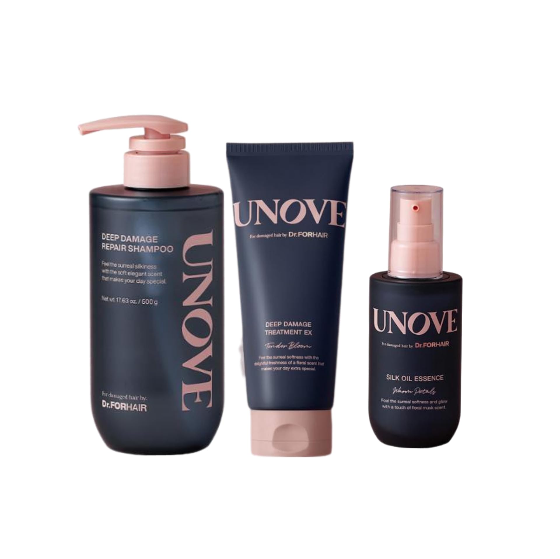 Amazon | [UNOVE] アノブ ディープダメージリペアシャンプー 500g +