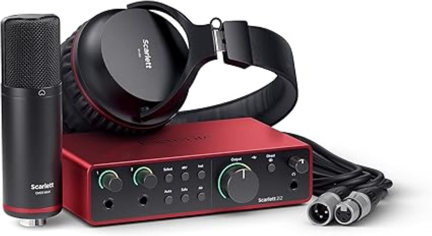 Amazon.com: Focusrite Scarlett 2i2 Studio 4th Gen USB Audio