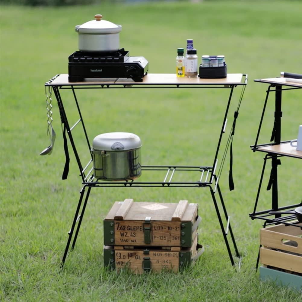 Amazon | ハングアウト(Hang Out) キャンプテーブル 折りたたみ