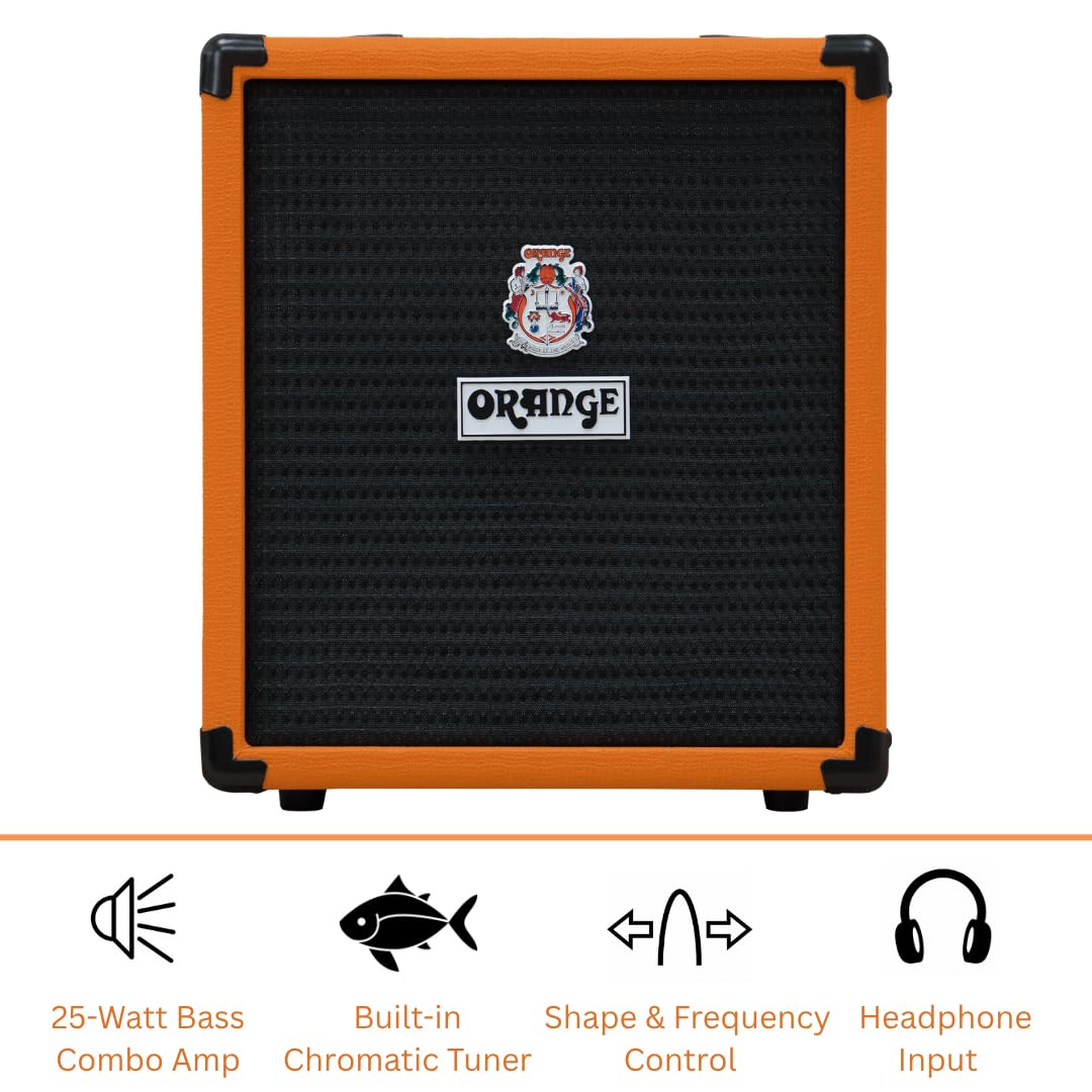 Amazon | Orange Crush Bass 25ワットベースギターアンプコンボ