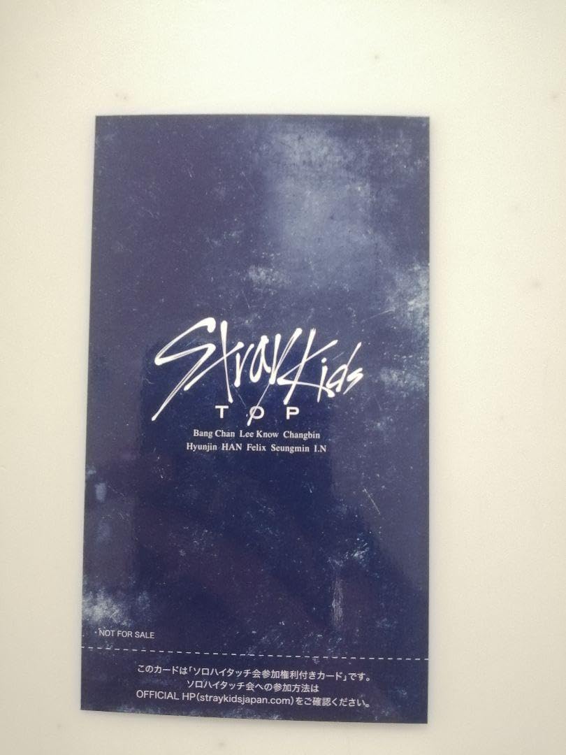 ハイタッチ券 Stray Kids スキズ アイエン I.N TOP