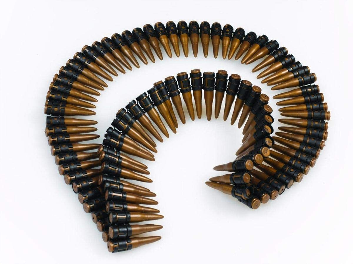 Amazon.co.jp: 150cm(60”)バレットベルト(マシンガン銃弾ベルト) : ホビー