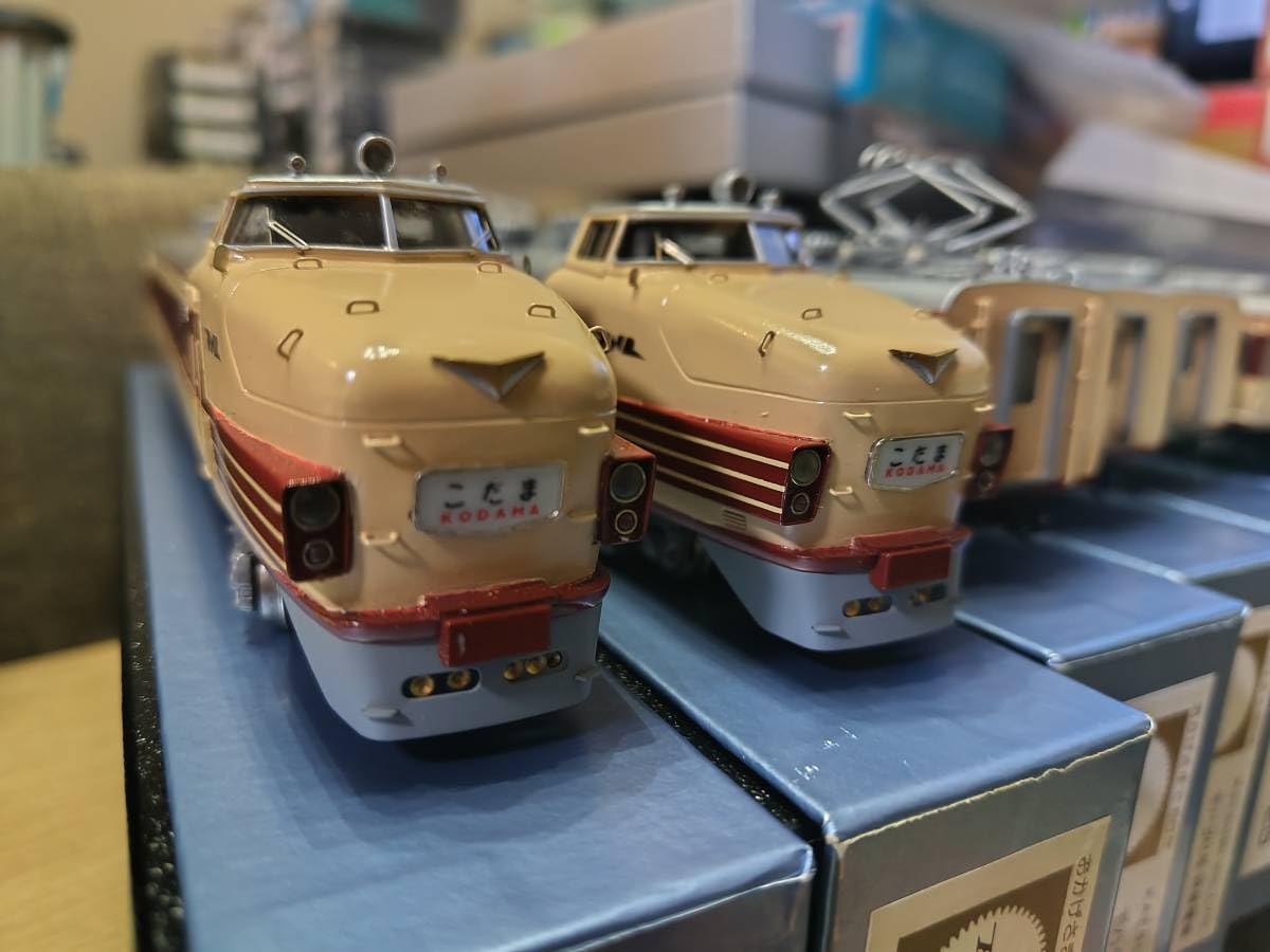 牧*り様 こだま形 151系 食堂車 1/80 HOゲージ 鉄道模型 牧*り様
