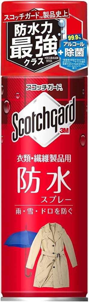 Amazon.co.jp: スリーエム(3M) 3M 防水スプレー 撥水 衣類 繊維製品用
