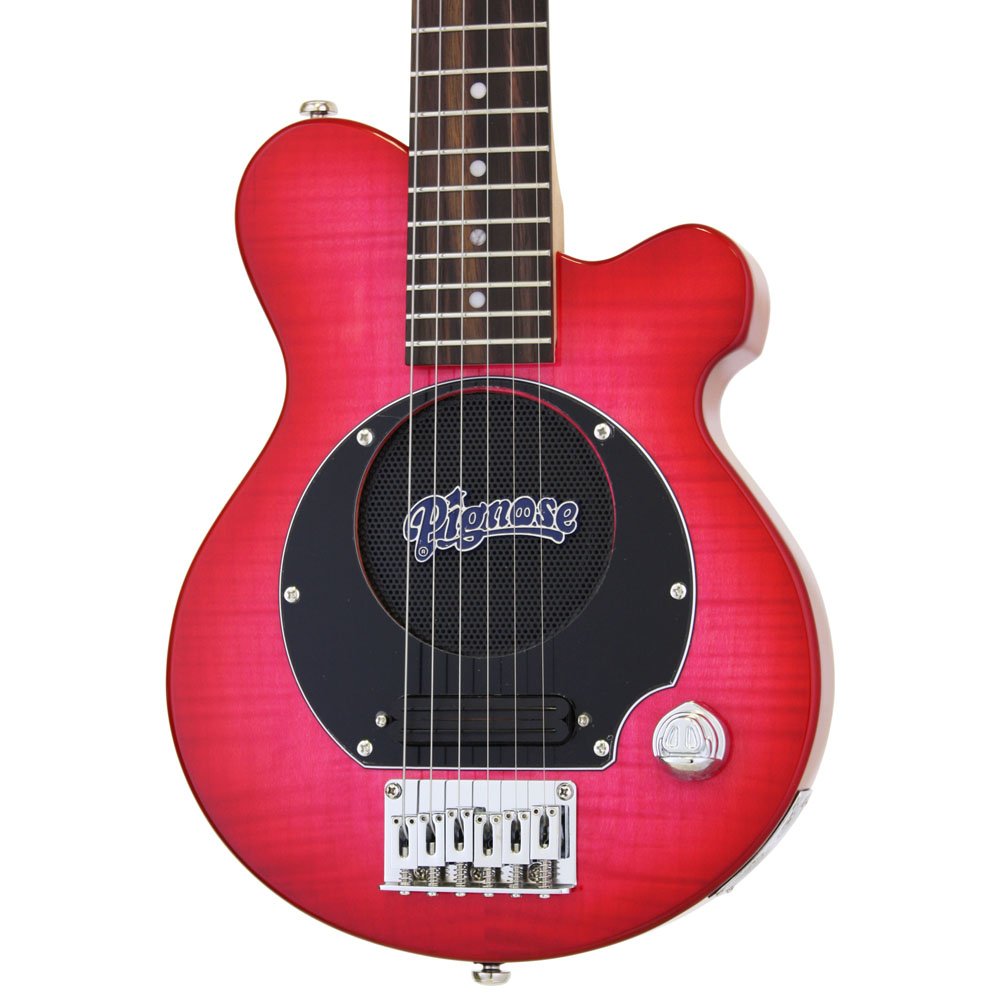 Amazon.co.jp: Pignose ピグノーズ エレキギター フレイムメイプルTOP