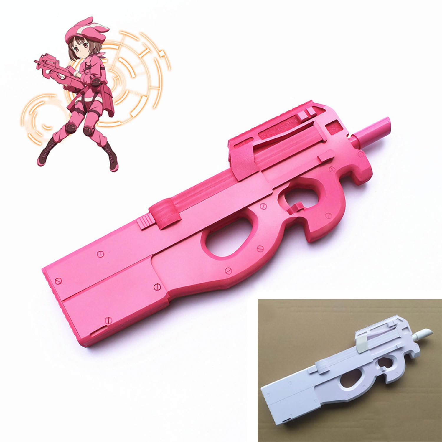 Amazon.co.jp: GGO レン 小比類巻香蓮 武器 コスプレ道具 P90 53cm
