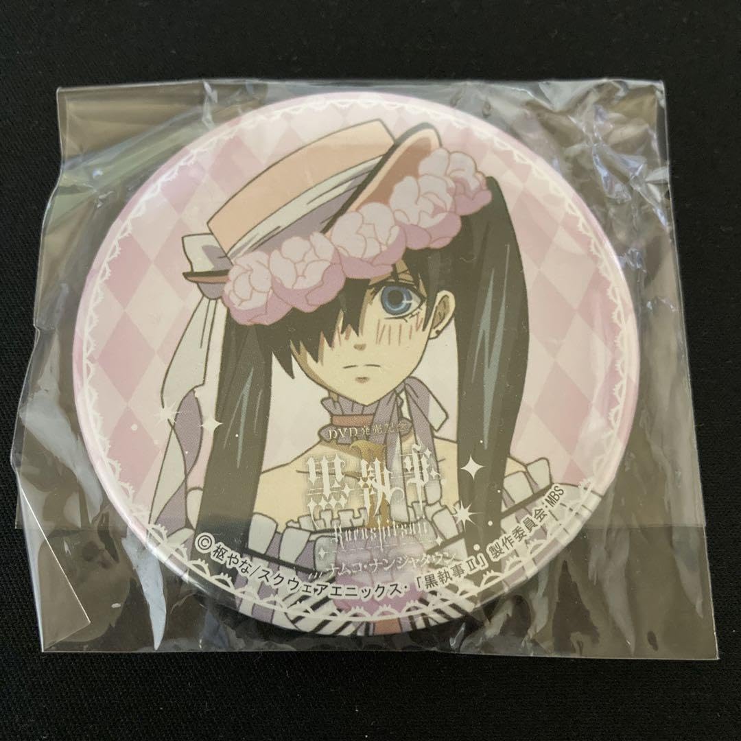 フクナガフミ⭐︎黒執事 ナンジャタウン シエル 駒鳥 缶バッジ