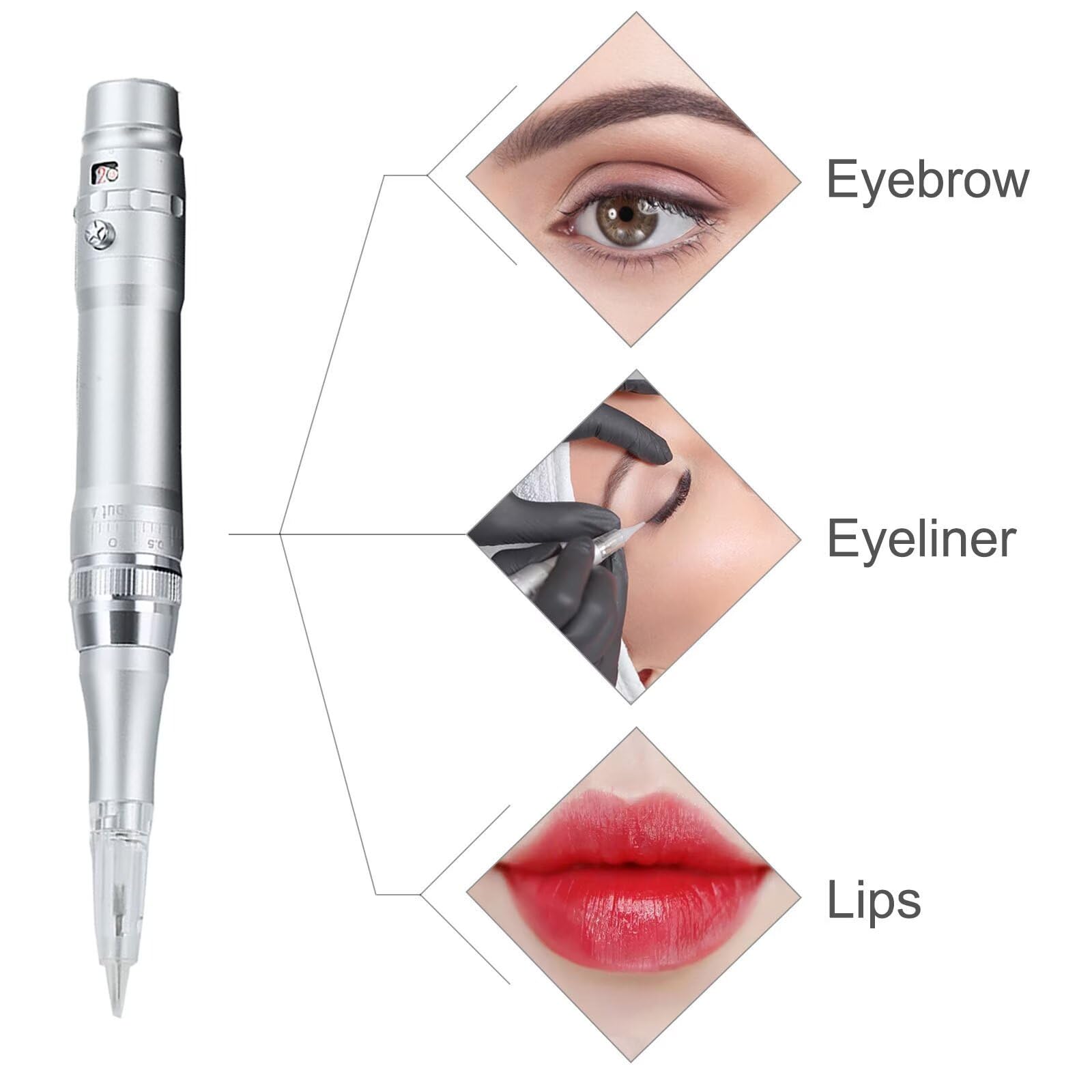 Amazon | アートメイク マシン ワイヤレス タトゥー眉毛マシン 眉毛