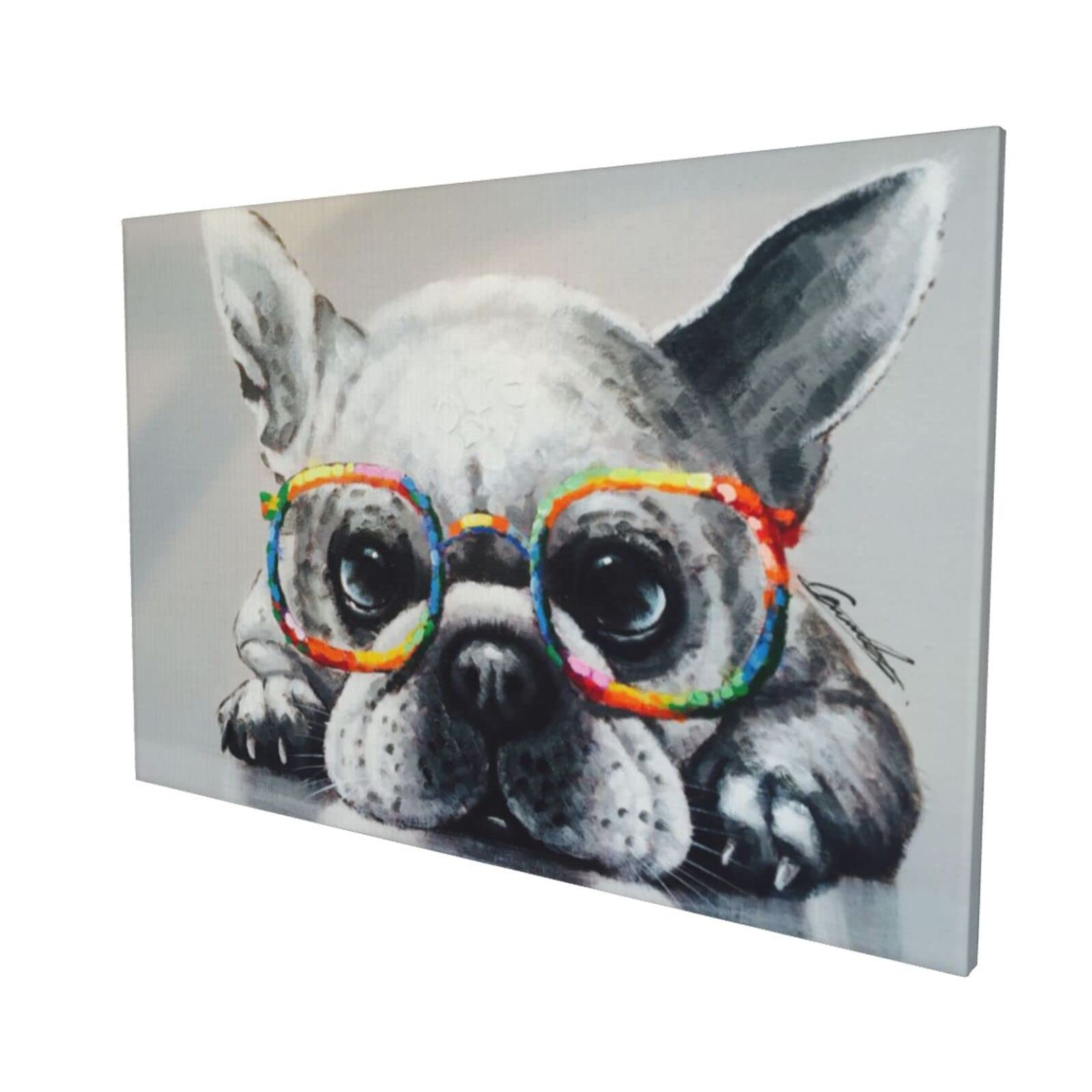 Amazon.co.jp: フレンチブルドッグ犬 アートパネル ポスター 壁飾り